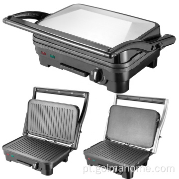 Grande tamanho Grill destacável para lavagem de louça segura com placa reversível Dois lado usando grade elétrica pan fritadeira grade grade